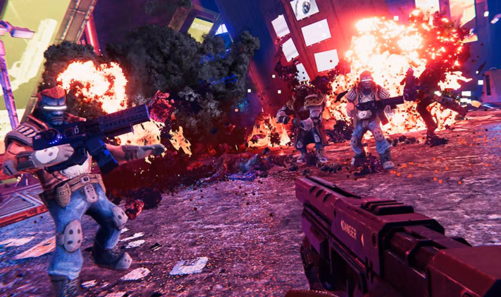 Badass 'Cyberpunk Turbo Overkill' Demo Premieres During Steam Next Fest