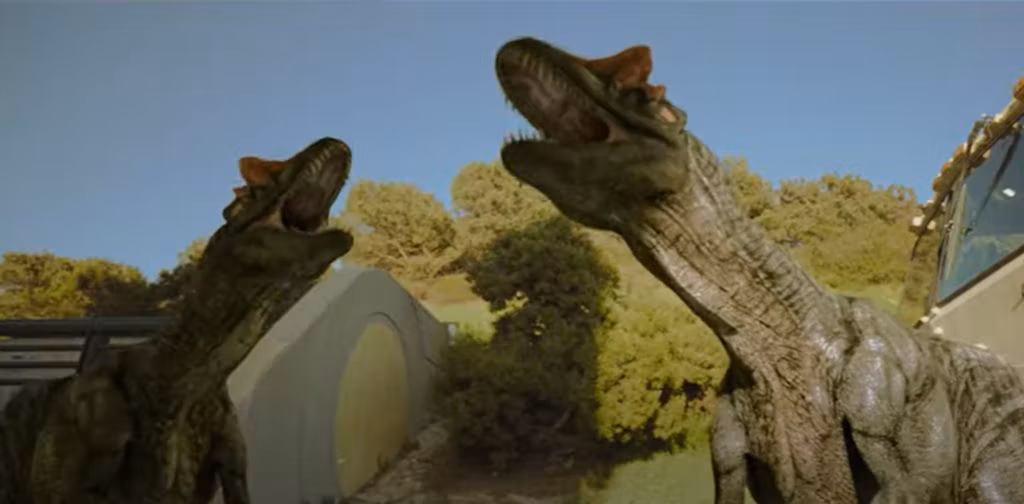 Weaponized Dinosaurs Are On The Loose In The 'Jurassic Domination' Trailer