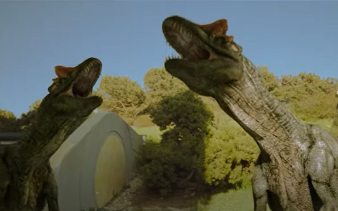 Weaponized Dinosaurs Are On The Loose In The ‘Jurassic Domination’ Trailer