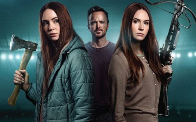 This July, Karen Gillan And Aaron Paul Star In The Sci-Fi Thriller ‘Dual’ (Trailer)