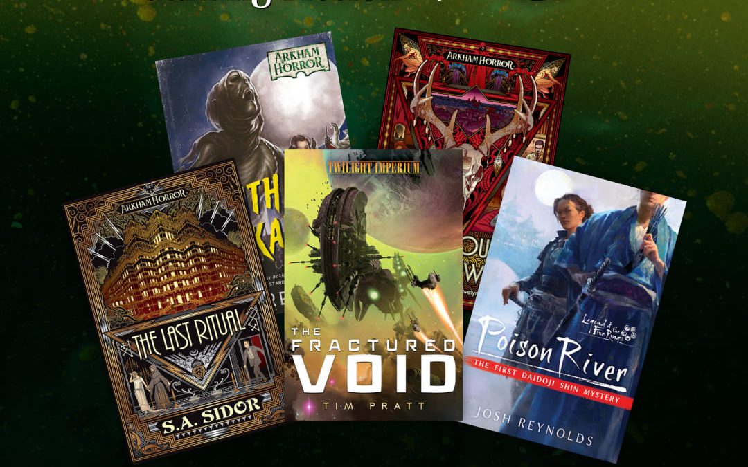 Humble Bundle And Aconyte Books Release ‘Fantasy Gaming Fiction’ Book Bundle
