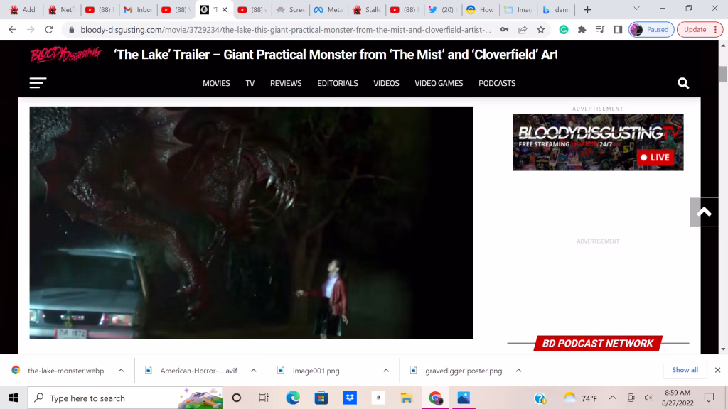 A Monster Is Out For Blood In 'The Lake' (Trailer)