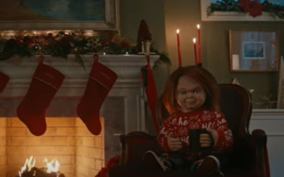 Bask In The Ambiance Of The “Chucky Yule Log” (Video)