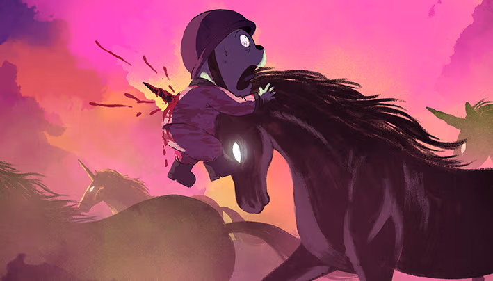 Bear Witness To The Adult Animated Horror 'Unicorn Wars' This March