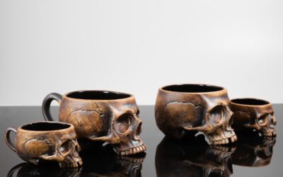 The Perfect Horror And Chill Cup Exists! The Memento Mori Cup By Trevor Foster Studio