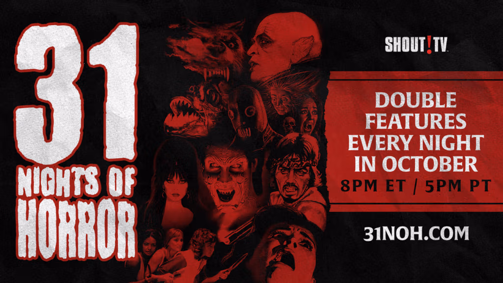 Shout! TV & Scream Factory Announce Their '31 Nights Of Horror' Programming