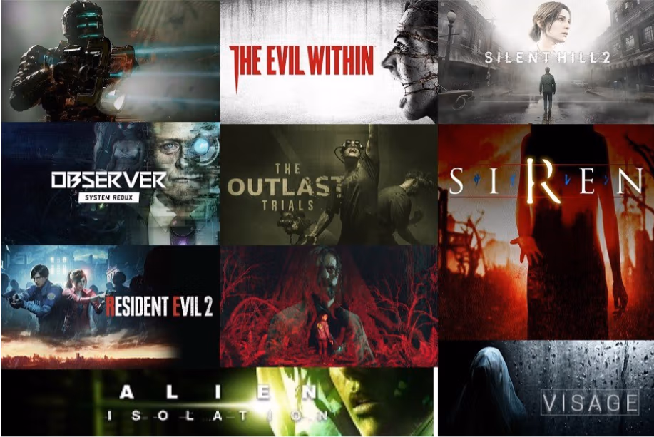 Top 10 Scariest Horror Video Games (PS1 to PS5)