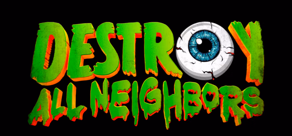 Shudder Unleashes Poster For Hard Rockin' Splatterfest 'Destroy All Neighbors'