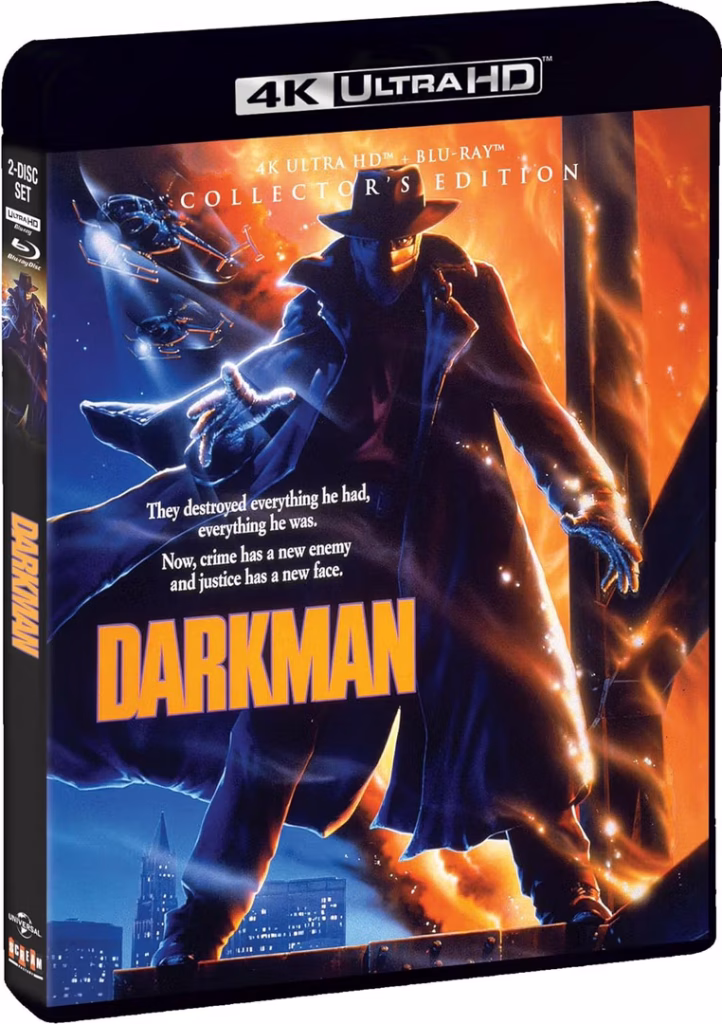 Movie Review: Darkman (1990) - Scream Factory 4k/Blu-ray