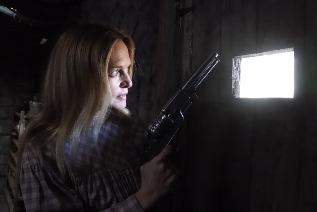 Heather Graham is Locked and Loaded in the Horror Western 'Place of Bones'