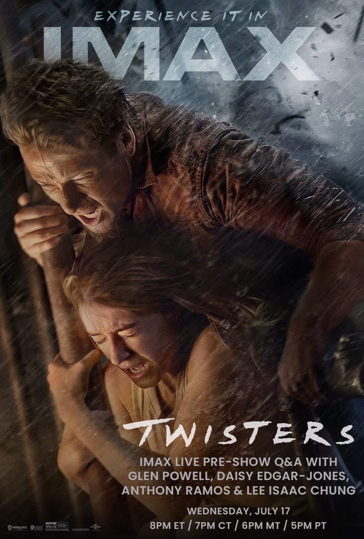 Twisters in theaters