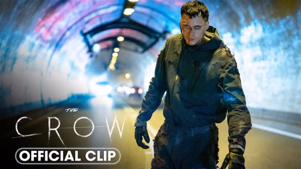 Bill Skarsgård Gets Brutal in the New Clip from 'The Crow'