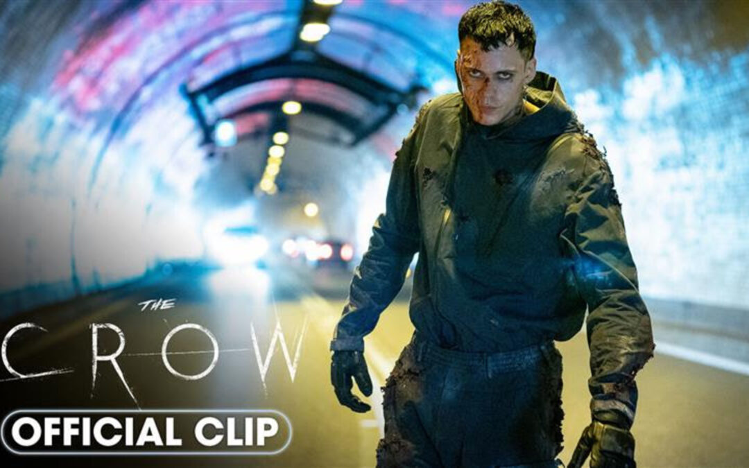 Bill Skarsgård Gets Brutal in the New Clip from ‘The Crow’