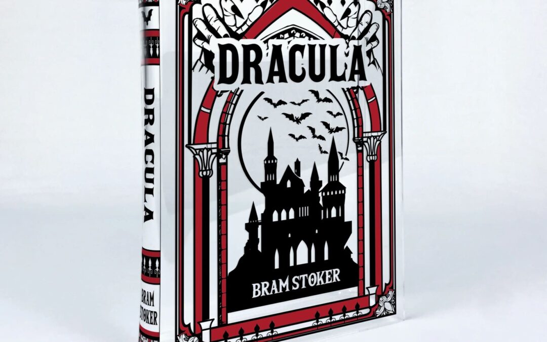 Product Review: Biblio Bloom’s Dracula Acrylic Book Vase