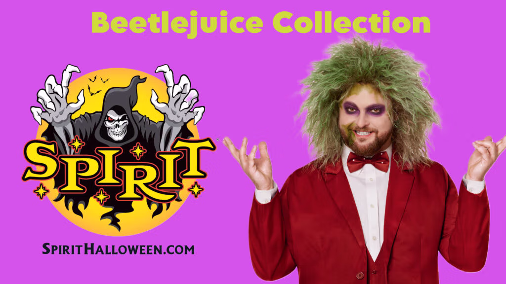 Spirit Halloween Unveils Killer Beetlejuice Collection
