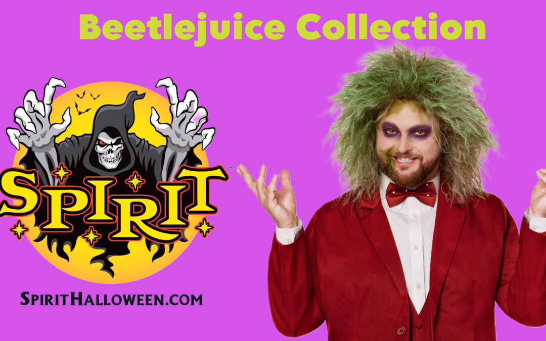 Spirit Halloween Unveils Killer Beetlejuice Collection
