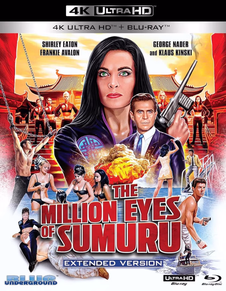 Movie Review: The Million Eyes of Sumuru (1967) - Blue Underground 4K/Blu-ray Combo