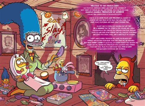  Simpsons Treehouse of Horror Ominous Omnibus Volume 3: Fiendish Fables