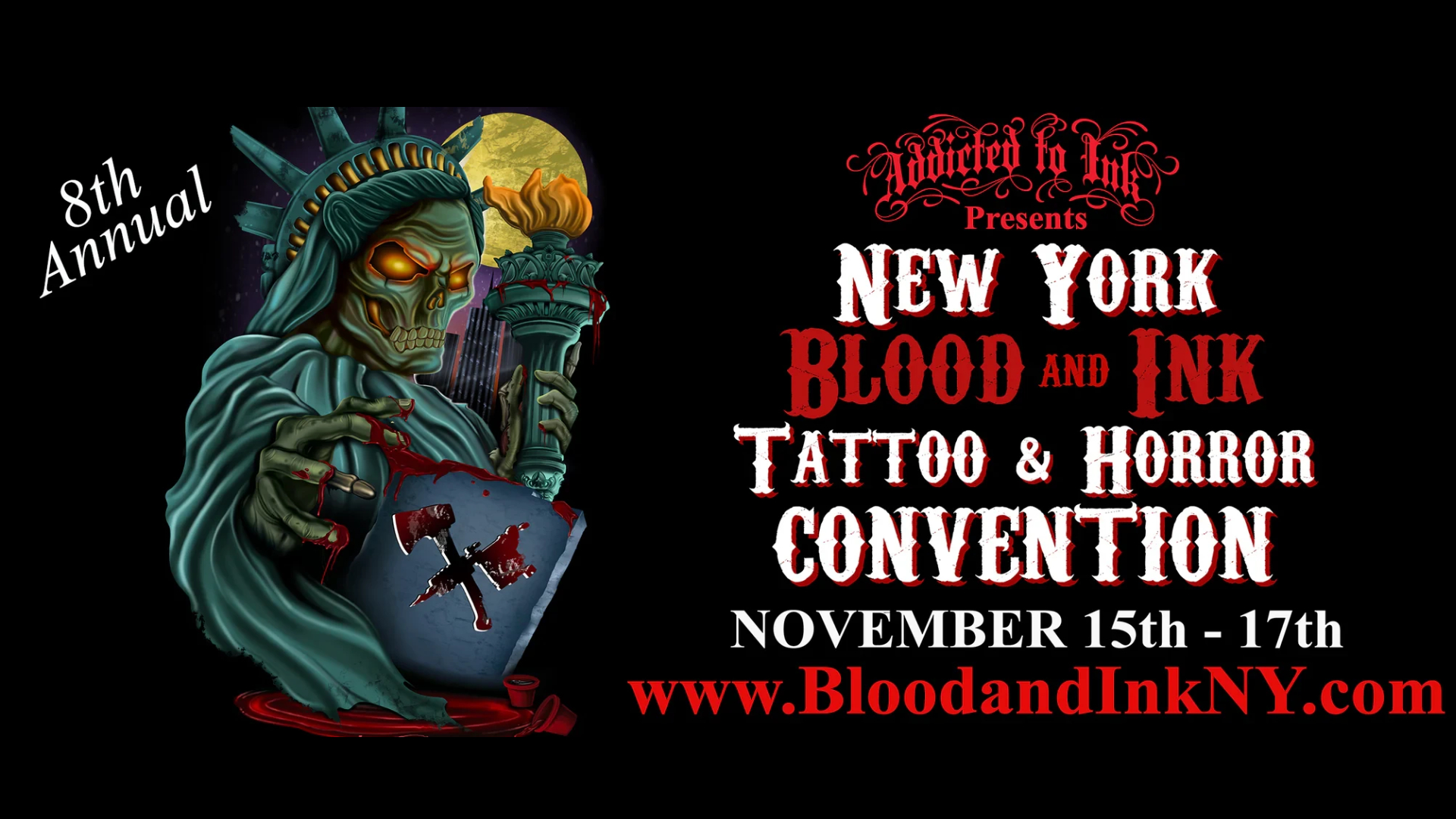 Blood ink and horror convention