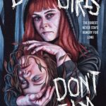 Dead Girls Don't Dream Cover featuring a redheaded woman holding an upside down, decapitated head.