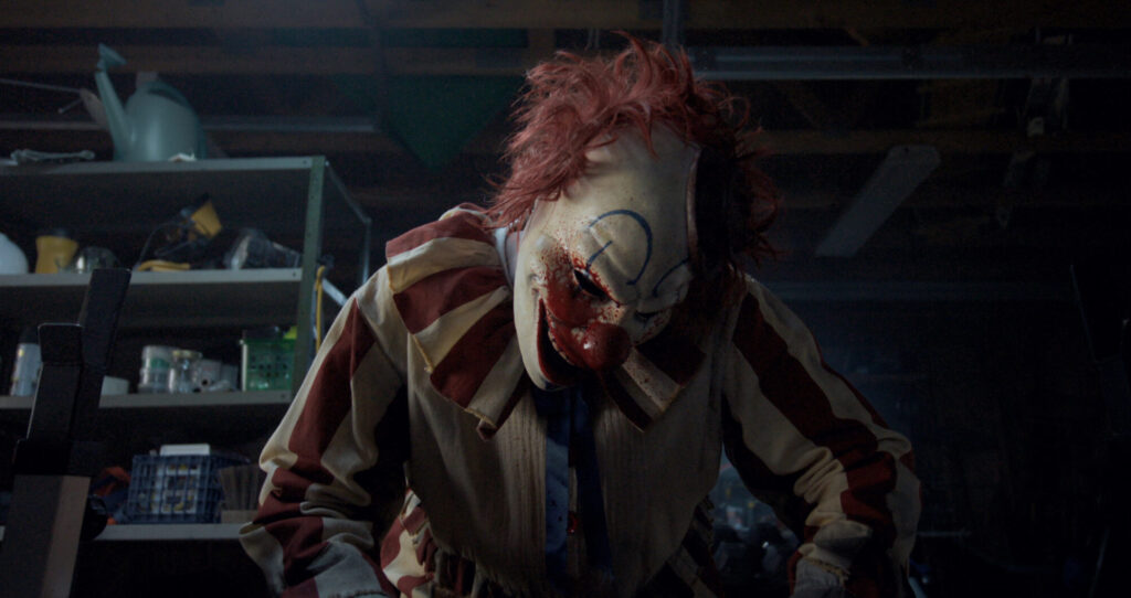 Clown in a Cornfield