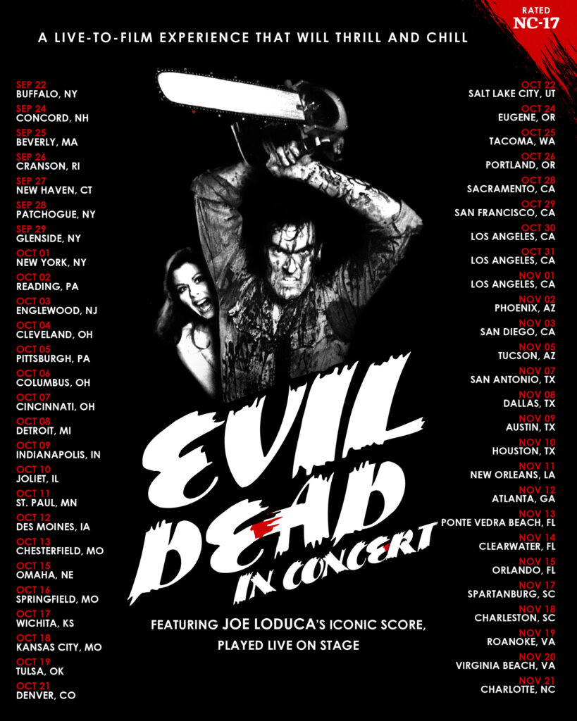Evil Dead in concert