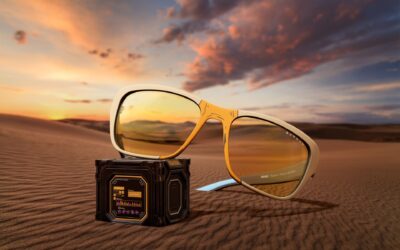 Checking out the new ‘Borderlands 4’ Ripper glasses by Gunnar