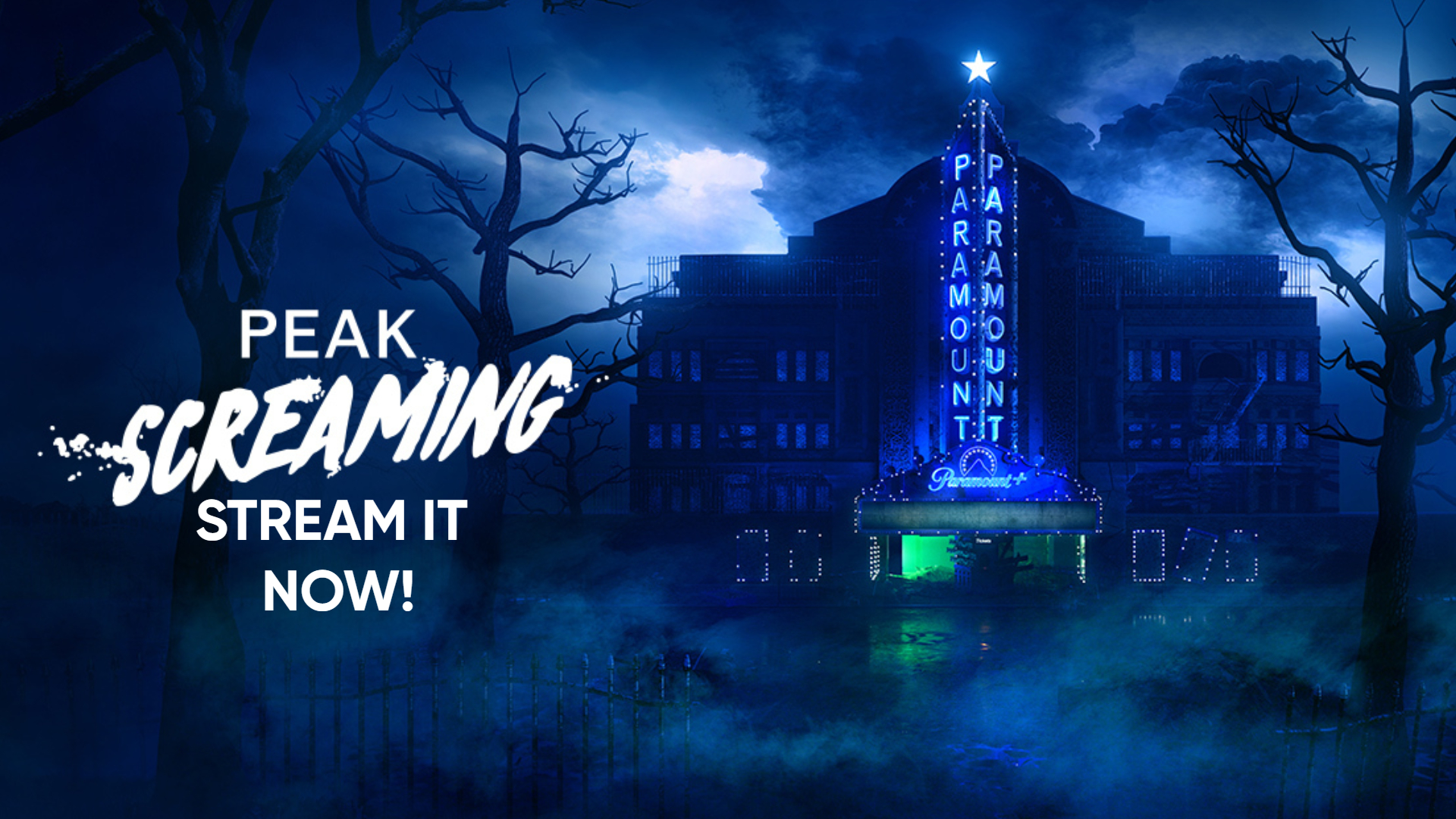 Peak Screaming Paramount+ Halloween
