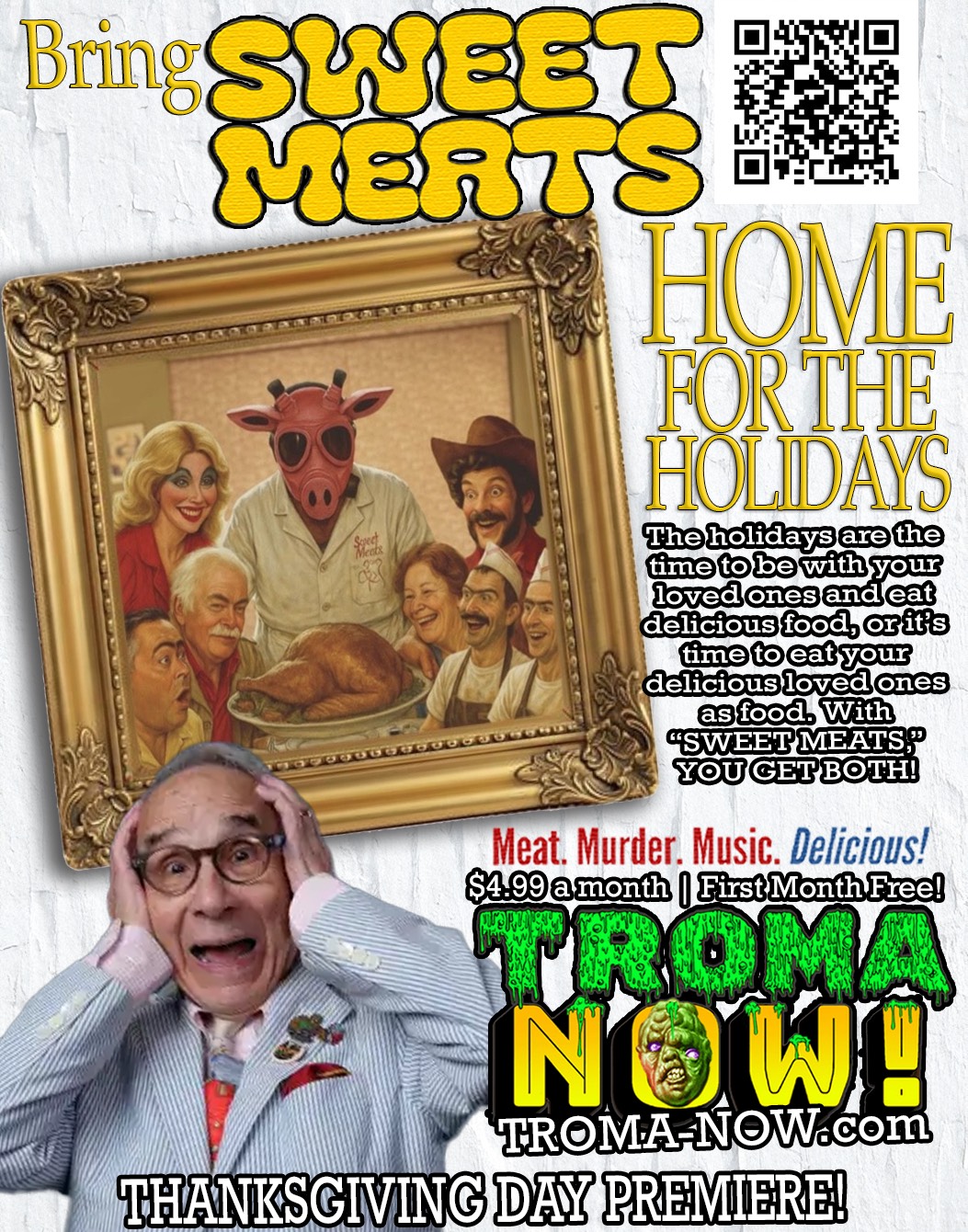 Sweet Meats – Troma Release Poster Sweet Meats