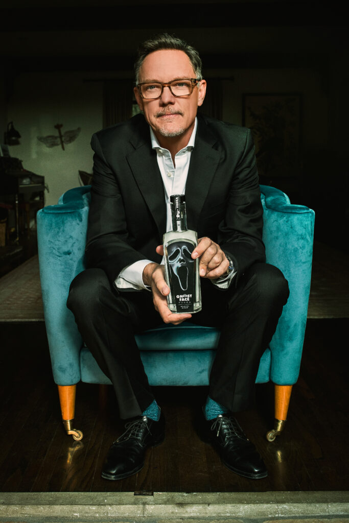 Matthew Lillard announces Ghost Face Vodka.