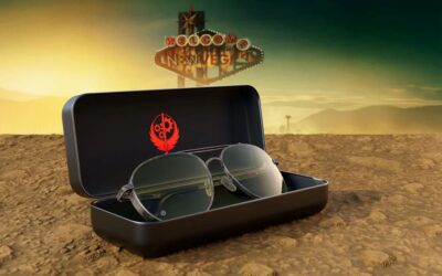 Ad Victoriam! Checking out the Brotherhood of Steel glasses by GUNNAR