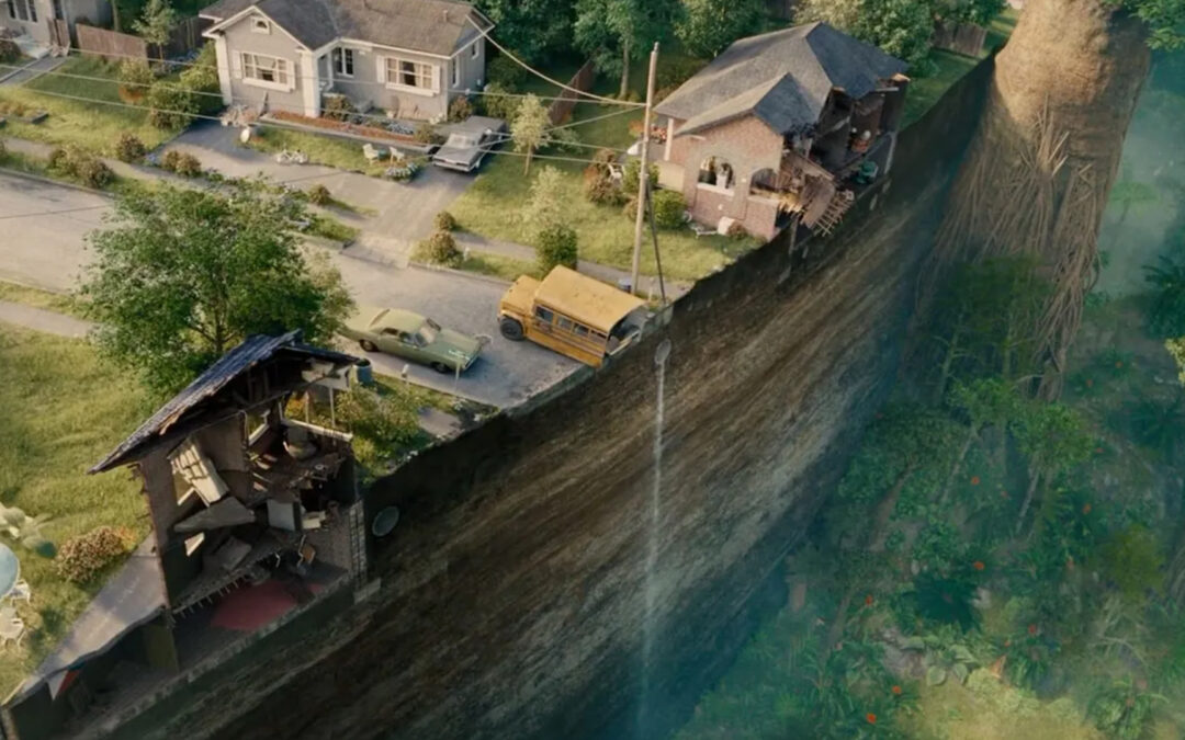 Dinosaurs Stalk Anne Hathaway in the ‘The End of Oak Street’ Teaser