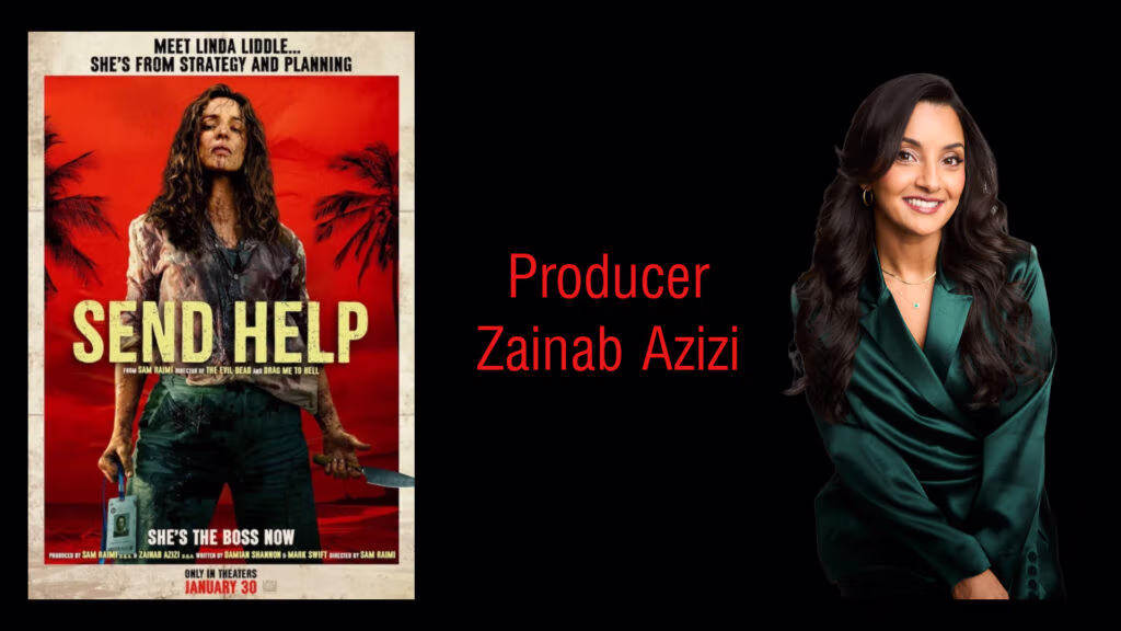 Film Producer Zainab Azizi Talks Making 'Send Help' in Our Interview