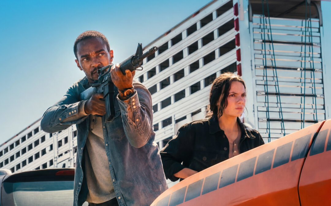 First Look: “Twisted Metal’s” Anthony Mackie is Back Behind the Wheel for ‘Barracuda’