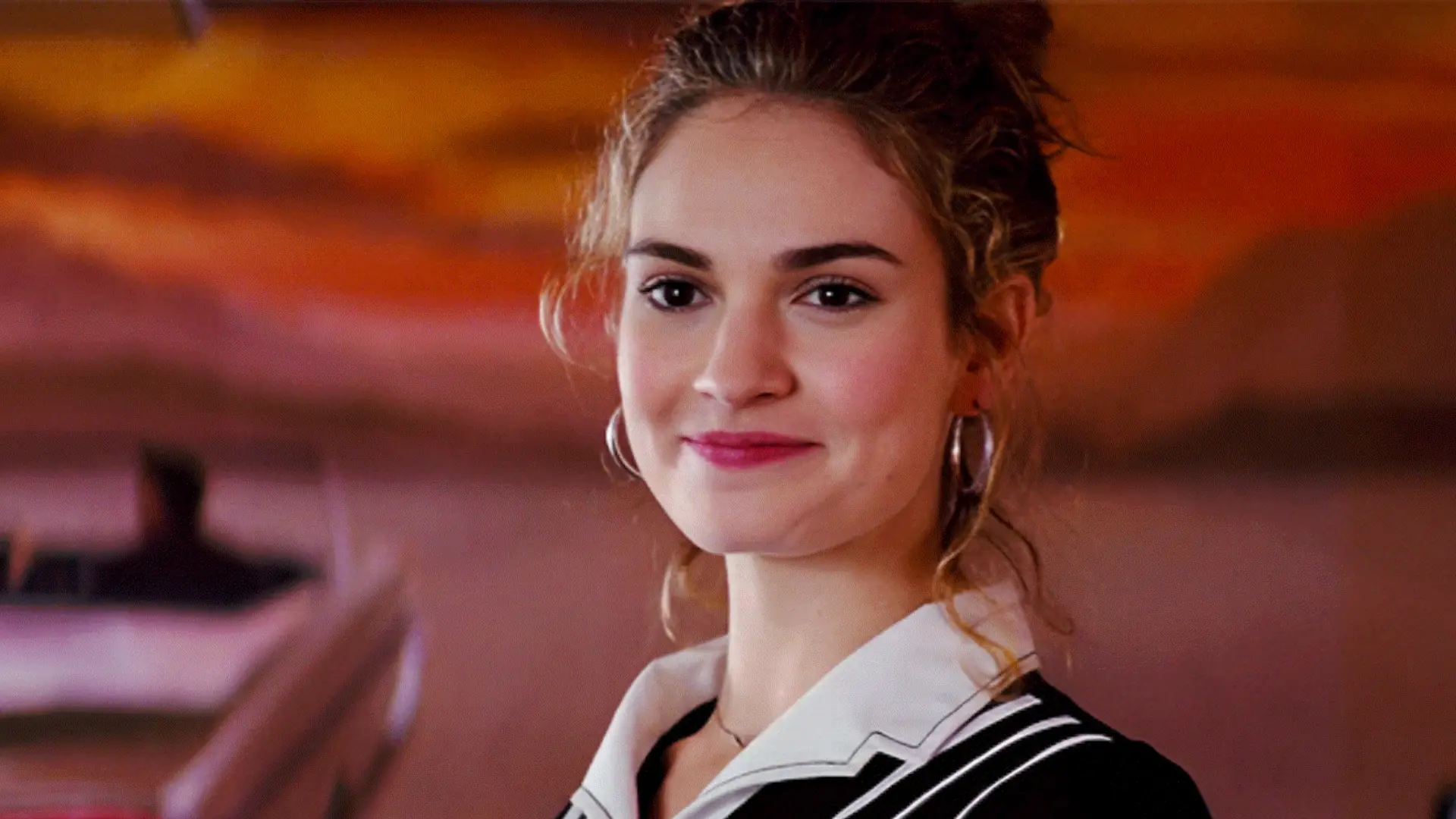 Lily James in Baby Driver (1)