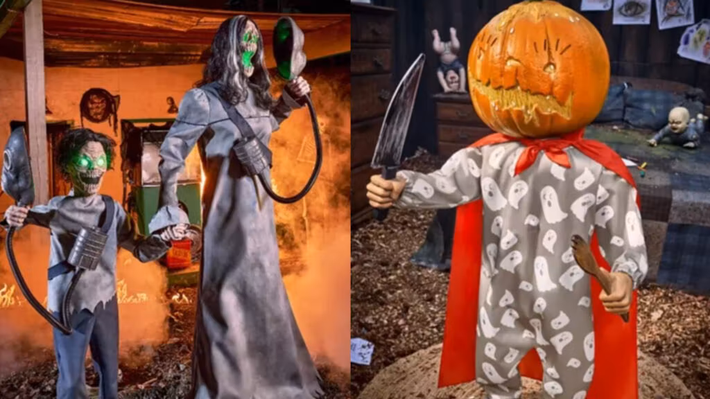 Spirit Halloween Drops Two New Animatronics— An Apocalyptic Nightmare and a Pumpkin Faced Killer