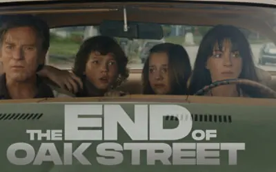 David Mitchell’s ‘The End of Oak Street’ Trailer Unleashes Dinosaurs on Suburbia