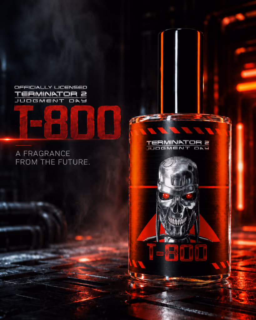 Smell Like Judgment Day: Terminator 2 Gets an Official T-800 Fragrance from Lockhart's Lab Leaks