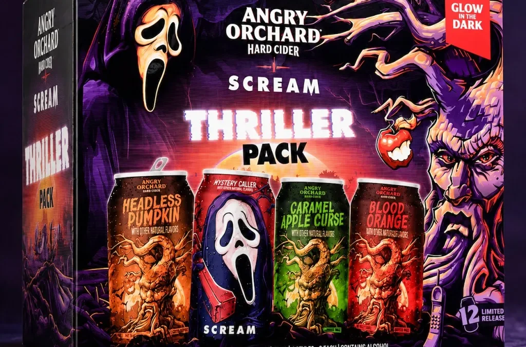 What’s Your Favorite Scary Cider? Angry Orchard Teams Up with Scream for Its “Thriller Pack”