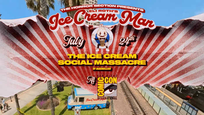 Eli Roth Serves Up Brain Freezes and Bloodshed at SDCC for 'Ice Cream Man'