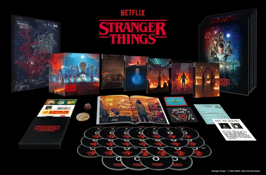 Return to Hawkins: Arrow Video Drops the Ultimate ‘Stranger Things: The Complete Series Box Set’