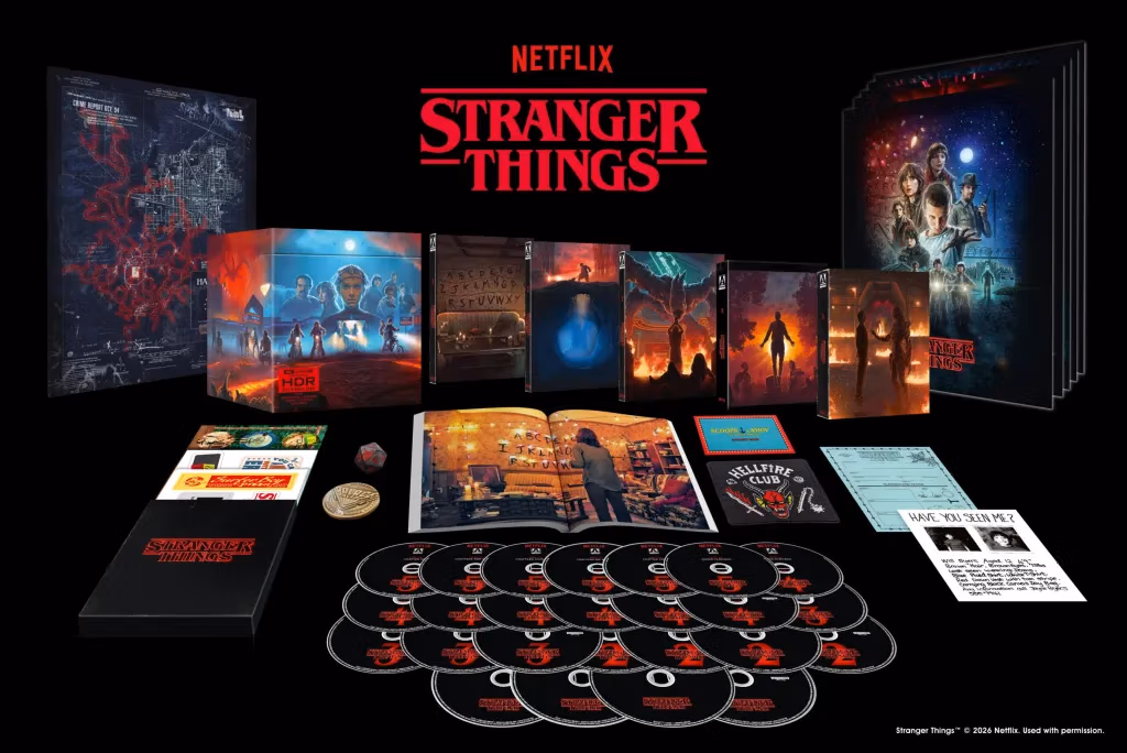 Return to Hawkins: Arrow Video Drops the Ultimate 'Stranger Things: The Complete Series Box Set'