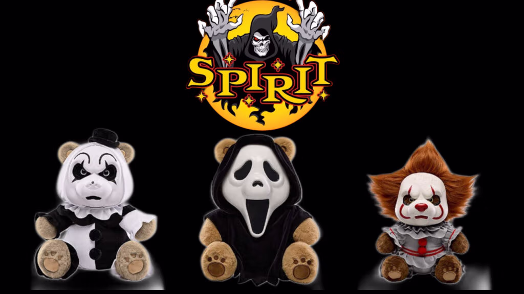 Darling and Deadly: Spirit Halloween Announces New Line of "Teddy Terrors"