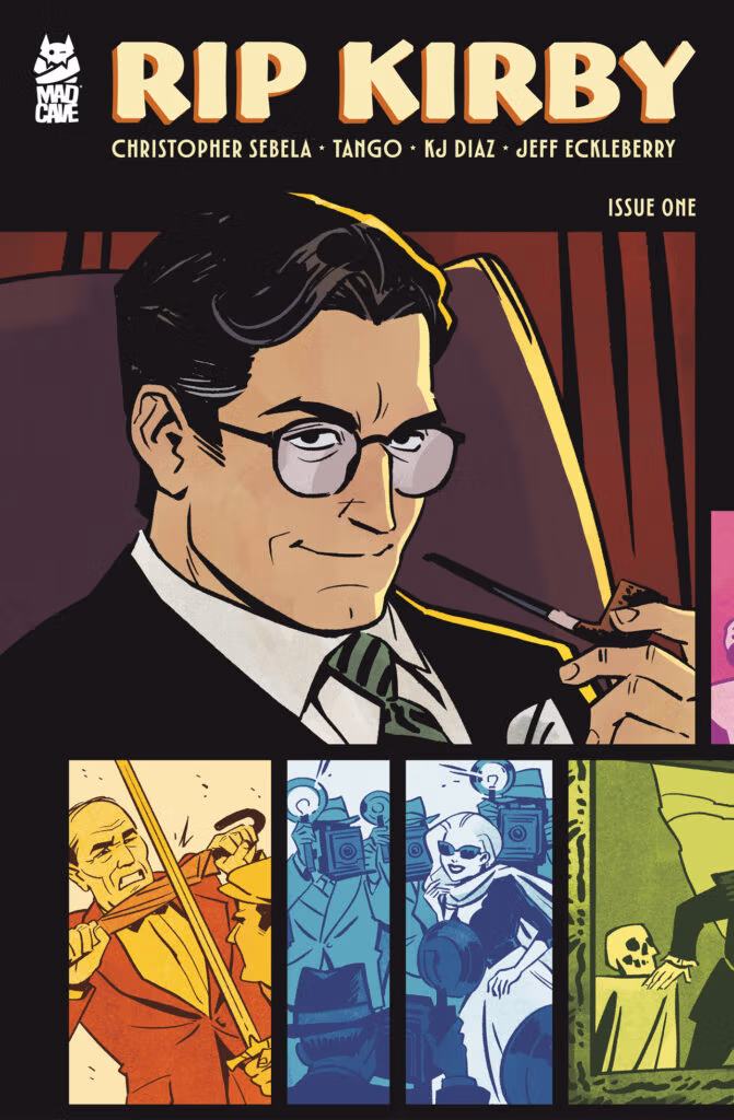 Smart, Suave, and Still Deadly: Legendary Detective Rip Kirby Returns at Mad Cave Studios