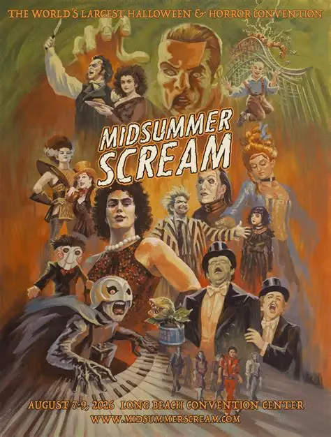 Universal Announces New Products and Schedule for Midsummer Scream (2026)