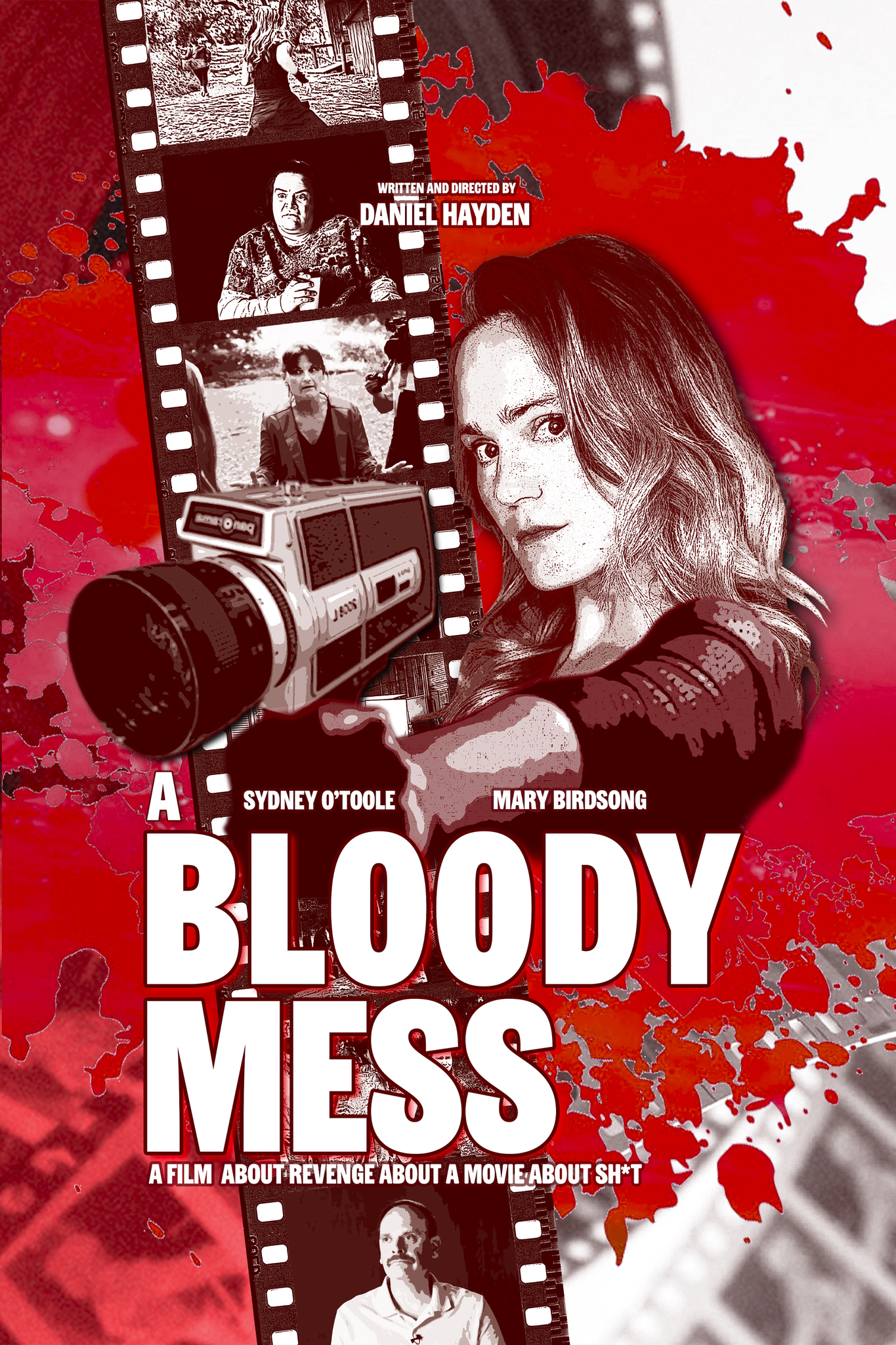 a bloody mess