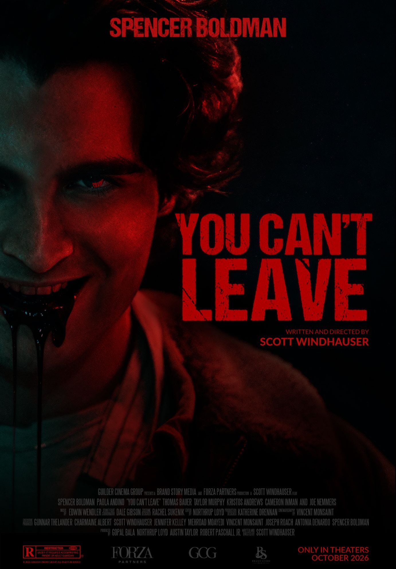 You can’t leave
