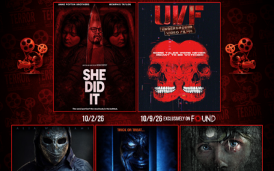 Terror Films Unleashes Five New Films Filled with Frights for Halloween