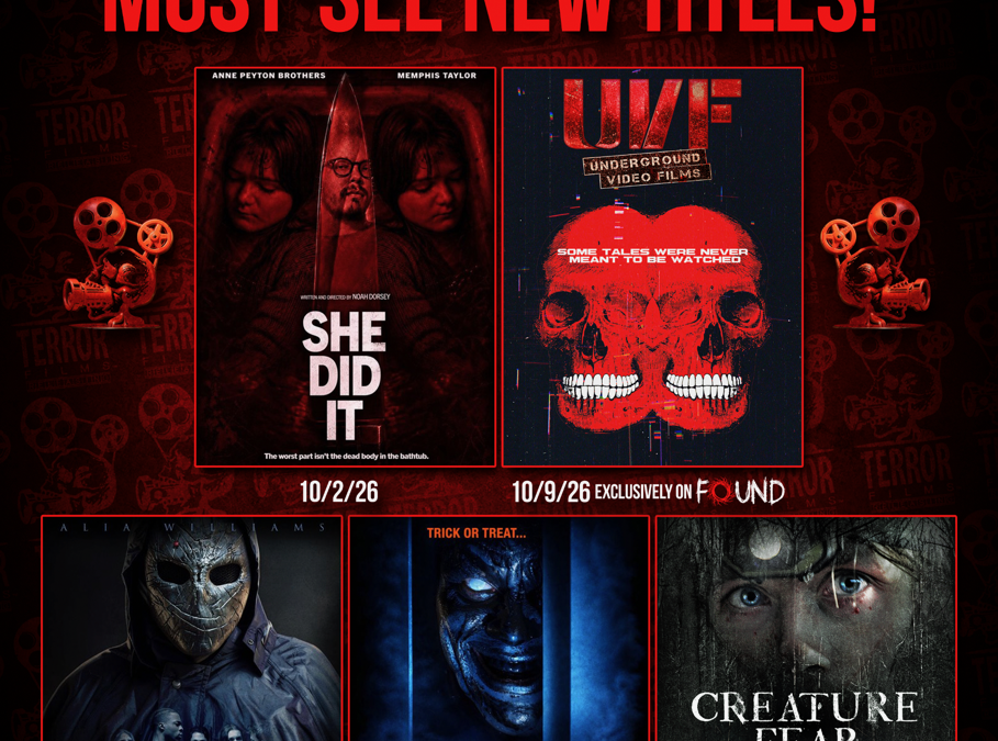 Terror Films Unleashes Five New Films Filled with Frights for Halloween