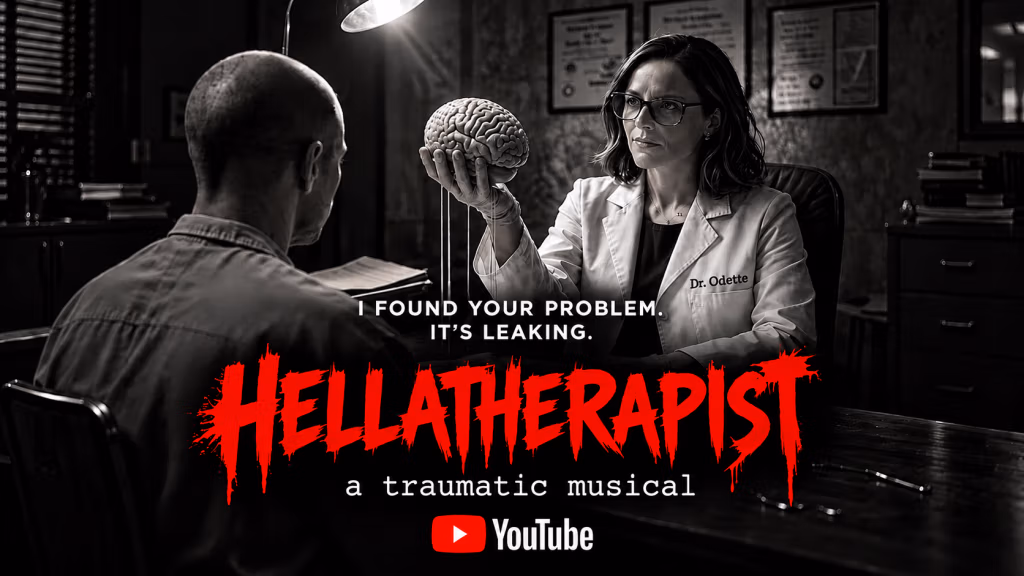 Dr. Norman Knott Unveils "Hellatherapist: A Traumatic Musical" With 13-Seat Interactive Event